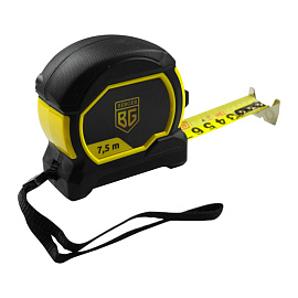 Рулетка измерительная BERGER BG1353 7,5мx25мм сталь/нейлон с магнитным зацепом