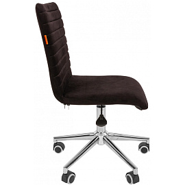 Кресло офисное Chairman 020 черное (ткань, металл) фото Кресло офисное Chairman 020 черное (ткань, металл)