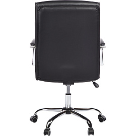 Кресло для руководителя Easy Chair 509 TPU чёрное (экокожа, металл)