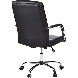 Кресло для руководителя Easy Chair 509 TPU чёрное (экокожа, металл)