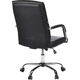 Кресло для руководителя Easy Chair 509 TPU чёрное (экокожа, металл)
