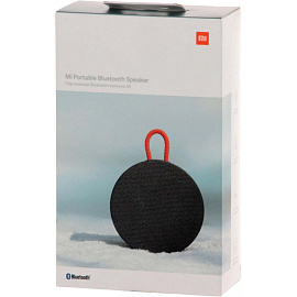 Акустическая система Xiaomi Mi Portable Bluetooth Speaker чёрная с микрофоном (BHR4802GL) фото Акустическая система Xiaomi Mi Portable Bluetooth Speaker чёрная с микрофоном (BHR4802GL)