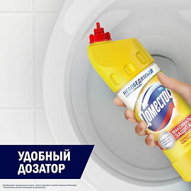 Средство для сантехники Доместос Лимонная свежесть 1 л фото Средство для сантехники Доместос Лимонная свежесть 1 л