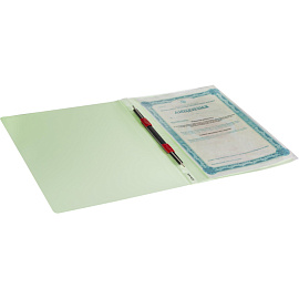 Скоросшиватель пластиковый Attache Neon А4 салатовый до 120 листов (толщина обложки 0.5 мм)