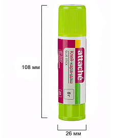 Клей-карандаш Attache 8 г