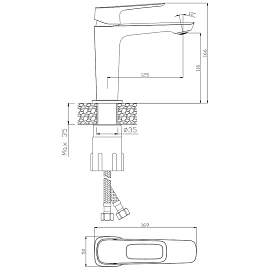 Смеситель для раковины СС_OLIVE