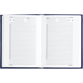 Ежедневник недатированный Attache Economy бумвинил А6 128 листов синий фото Ежедневник недатированный Attache Economy бумвинил А6 128 листов синий