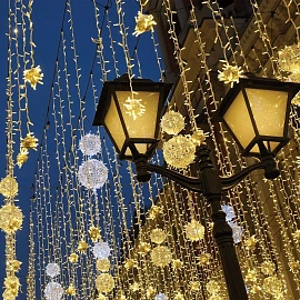 Гирлянда светодиодная Feron CL07 нить белый свет 400 светодиодов (40x3 м)