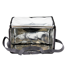 Термосумка ТерПак для пикника полиэстер бордовая 40x25x25 см