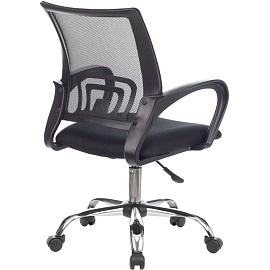 Кресло офисное Бюрократ CH-695NLTSL черное (сетка/ткань, металл) фото Кресло офисное Бюрократ CH-695NLTSL черное (сетка/ткань, металл)