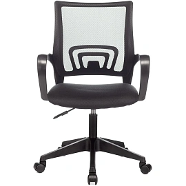 Кресло офисное Бюрократ CH-695NLT черное (сетка/ткань, пластик)
