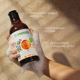 Гель для душа Synergetic Карамельное яблоко и ваниль 380 мл