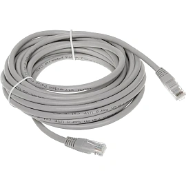 Патч-корд витая пара ExeGate FTP-RJ45-RJ45-C5e-10M-GY 5e 10 м