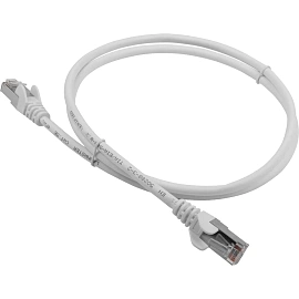 Патч-корд витая пара ExeGate FTP-RJ45-RJ45-C5e-CU-0,5M-GY 5e 0,5 м