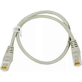 Патч-корд витая пара ExeGate UTP-RJ45-RJ45-5e-0,3M-GY 5e 0,3 м