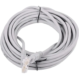 Патч-корд витая пара ExeGate UTP-RJ45-RJ45-5e-CU-2M-GY 5e 2 м