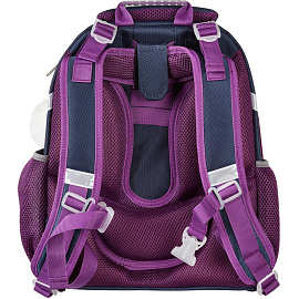 Ранец Комус Класс (№1 School) Звезда синий с двумя отделениями