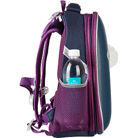 Ранец Комус Класс (№1 School) Звезда синий с двумя отделениями