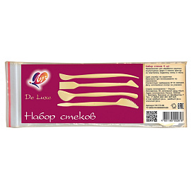 Набор стеков для лепки Луч пластик (4 штуки в упаковке) фото Набор стеков для лепки Луч пластик (4 штуки в упаковке)