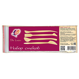 Набор стеков для лепки Луч пластик (4 штуки в упаковке) фото Набор стеков для лепки Луч пластик (4 штуки в упаковке)