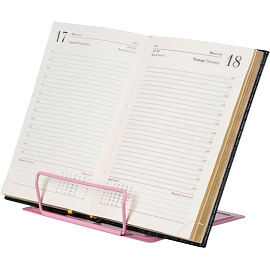 Подставка для книг Комус Класс (№1 School) Волшебный Единорог металлическая розовая