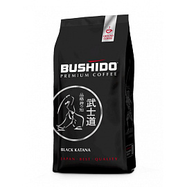Кофе молотый Bushido Black Katana 227 г (пакет)