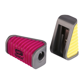 Точилка пластиковая ArtSpace "Slicer", 1 отверстие, ассорти фото Точилка пластиковая ArtSpace "Slicer", 1 отверстие, ассорти