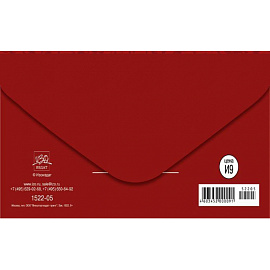 Конверт для денег подарочный 85x170 мм с лакировкой (10 штук в упаковке, 1522-05)