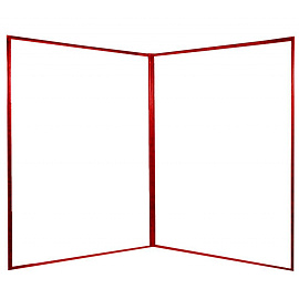 Папка адресная Attache Economy Орнамент А4 красная