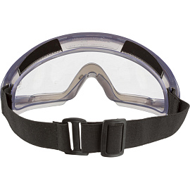 Очки защитные закрытые универсальные Еланпласт прозрачные с прямой/непрямой вентиляцией панорамного типа (очк 601)