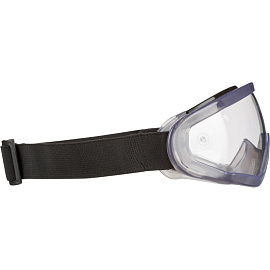 Очки защитные закрытые универсальные Еланпласт прозрачные с прямой/непрямой вентиляцией панорамного типа (очк 601)