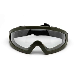 Очки защитные закрытые универсальные Еланпласт прозрачные с прямой/непрямой вентиляцией панорамного типа (очк 601)