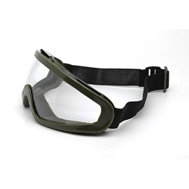 Очки защитные закрытые универсальные Еланпласт прозрачные с прямой/непрямой вентиляцией панорамного типа (очк 601)