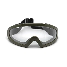 Очки защитные закрытые универсальные Еланпласт прозрачные с прямой/непрямой вентиляцией панорамного типа (очк 601)