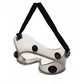 Очки защитные закрытые слесарные Еланпласт прозрачные с непрямой вентиляцией (очк 1402)