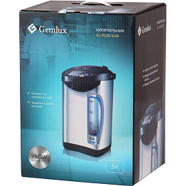 Термопот GEMLUX GL-PCM-50W серебристый