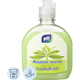 Мыло жидкое Help Зеленый чай 300 мл