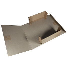 Короб архивный на 2-х завязках Attache Economy А4 100 мм переплетный картон до 1000 листов