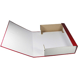 Папка архивная на 2-х завязках Attache (Attache Economy) А4 120 мм (220x310 мм) переплетный картон до 1200 листов бордовая