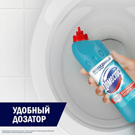 Средство для сантехники универсальное с дезинфицирующим эффектом Доместос Свежесть Атлантики 500 мл