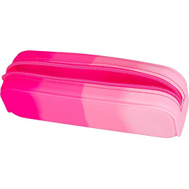 Пенал-косметичка односекционный Комус Класс (№1 School) Радуга розовый