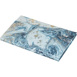 Бизнес-тетрадь Attache Selection А5 96 листов серая/голубая в клетку на сшивке (125x200 мм)