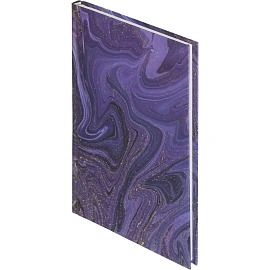 Бизнес-тетрадь Attache Selection А5 96 листов фиолетовая в клетку на сшивке (125x200 мм)