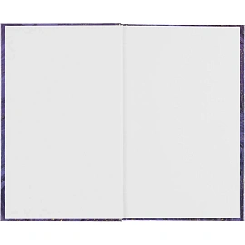 Бизнес-тетрадь Attache Selection А5 96 листов фиолетовая в клетку на сшивке (125x200 мм)