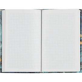 Бизнес-тетрадь Attache Selection А5 96 листов бирюзовая в клетку на сшивке (125x200 мм)