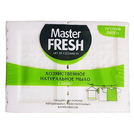 Мыло хозяйственное Master Fresh 125 г (2 штуки в упаковке)