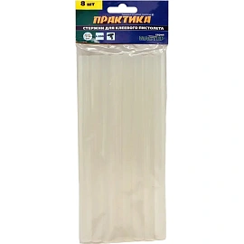 Стержень клеевой универсальный Практика 11x200 мм 8 штук (641-596)