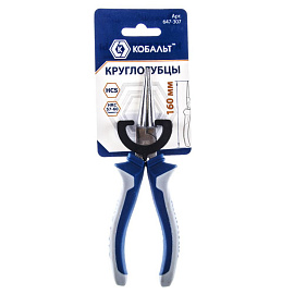 Круглогубцы КОБАЛЬТ 160 мм, подвес (647-307)