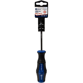 Отвёртка Кобальт Ultra Grip PH2 крестовая 100 мм (646-355)