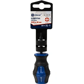 Отвёртка Кобальт Ultra Grip PH2 крестовая 38 мм (646-393)